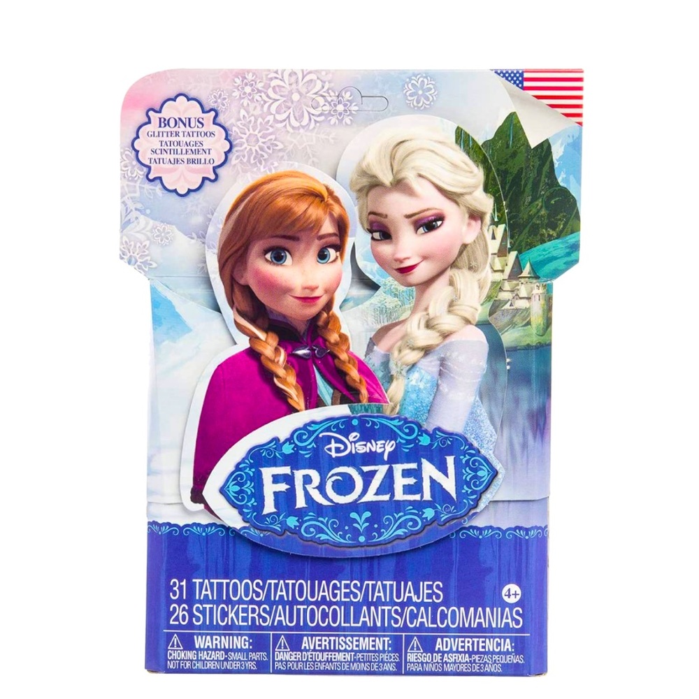 Disney Frozen Temporary Tattoos and Stickers - 57 pcs